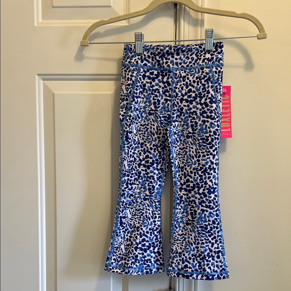 LILLY PULITZER Luxletic UPF 50 Childs XS 2-3 leggings - Picture 1 of 6